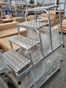 3x 'Krause' Light Duty Aluminium Platforms