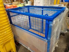 Large caged Security Trolley