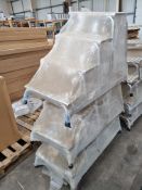 3x 'Krause' Light Duty Aluminium Platforms