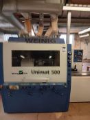 Weinig Unimat 500 4 head moulder. Purchaser responsible for electrical disconnection.