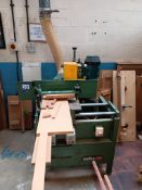 Multico TM3 twin head single end tenon cutter Serial number 3604. Purchaser responsible for