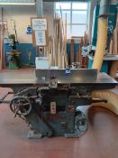 Wadkin RM2245 planer thicknesser. Purchaser responsible for electrical disconnection.