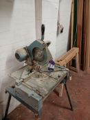 Elu cut off saw on stand