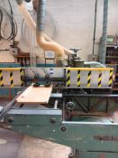 Wadkin EKA 478 5 head single end tenon cutter Model Number 67651. Purchaser responsible for