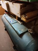 Horizontal air receiver