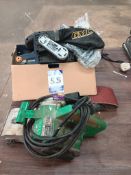 GMC 850w belt sander & Hitachi similar