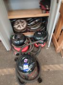 2 Henry & a numatic vacuum cleaners & a quantity of attachments