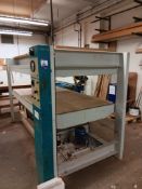 Griggio 4 x 8ft cold press. Purchaser responsible for electrical disconnection.