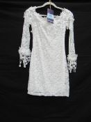 Floral Wedding Top - Size M