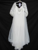 Shein Curve Floral Wedding Dress - Size XL