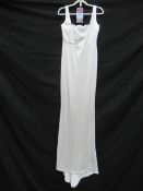 Sleeveless Wedding Dress - Size 8-10