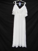 Ever Pretty Short Sleeve Wedding Dress - Size 20