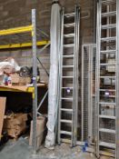Aluminium triple section ladder