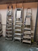 6 Aluminium Stepladders