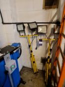 2 x Tripod floodlights