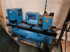 Boge C7 LDR receiver mounted compressor with DS9 230/1/50 575103504 air dryer, serial number