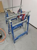 2 x Folding bandstands/trestles