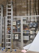 Aluminium triple section ladder