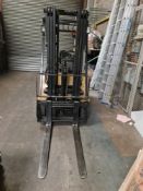 Caterpillar EP20KT 2 Ton electric forklift truck, Serial number ETB5A-7630 (2004) 2,574 hours,