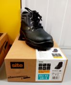 Slate Site Steel Toe Cap Work Boots Size 9UK, 43EU