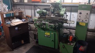 Myford Cylindrical Grinder (Serial Number HA149882), and associated tooling (Viewing Strongly