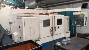 Daewoo Puma 200-2SP CNC Turning Centre (Serial Number 250802SS, Year 2001), with Fanuc Series 18-T
