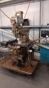 Bridgeport Series I Vertical Milling Machine (Order Number 96988, Serial Number 452850738X), with