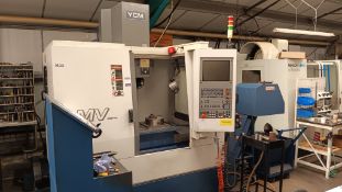 YCM MV Series 66A CNC Vertical Machining Centre (Year 2008), with Heidenhain Control, and Unbadged
