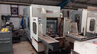 Bridgeport BPC 320H CNC Production Centre (Serial Number 65337, Year 1988), with GE Fanuc OM Control