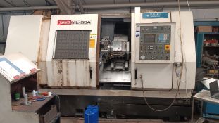 Yang ML-55A CNC Turning Centre (Machine Number K10033, Year 1994), with Fanuc Series O-T Control,