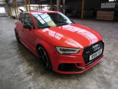 Audi RS3, 2.5 TFSI RS 3 Quattro 4dr S Tronic, Registration RS18YEH, Date of Registration 08 March