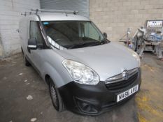 Vauxhall COMBO L2 DIESEL 2300 1.6 CDTI 16V 105ps H1 Van, Registration NA66AVU, Date of