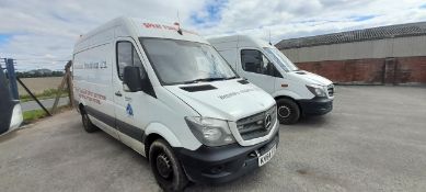 Mercedes Sprinter 313CDI, Registration KV64STZ, Wh