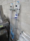 MAC Allister 6 tread adjustable ladders (Located Ounsworth Street Bradford)