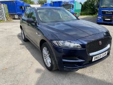 Jaguar F-Pace Portfolio 2.0 D, Estate, Registration BN68DHM, Date of Registration 01 September 2018,