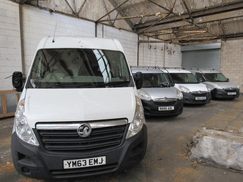 Private & Commercial Motor Vehicles, Forklift Trucks, Production Machinery, Industrial Items, IT Equipment and Clothing