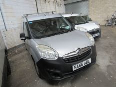 Vauxhall COMBO L2 DIESEL, 2300 1.6 CDTI 16V 105ps H1 Van, Registration NA66AOL, Date of Registration