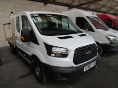 Ford Transit 350 L3 DIESEL 2.0 TDCi 170ps Double Cab Chassis, Registration SF68YGN, Date of