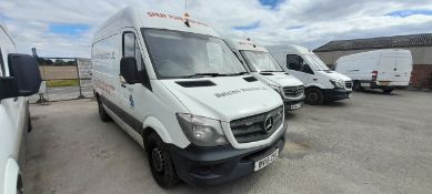 Mercedes Sprinter 313CDI, Registration BV15ZSE, Wh