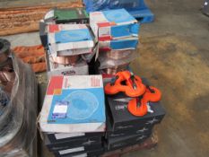 Quantity of assorted welding wire to pallet (Located Ounsworth Street Bradford)