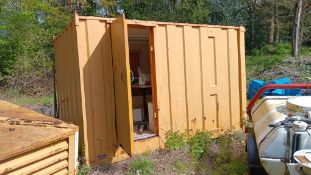 Groundhog GP360 towable mobile welfare unit, with WC and 6kva generator. (sold subject to vendor