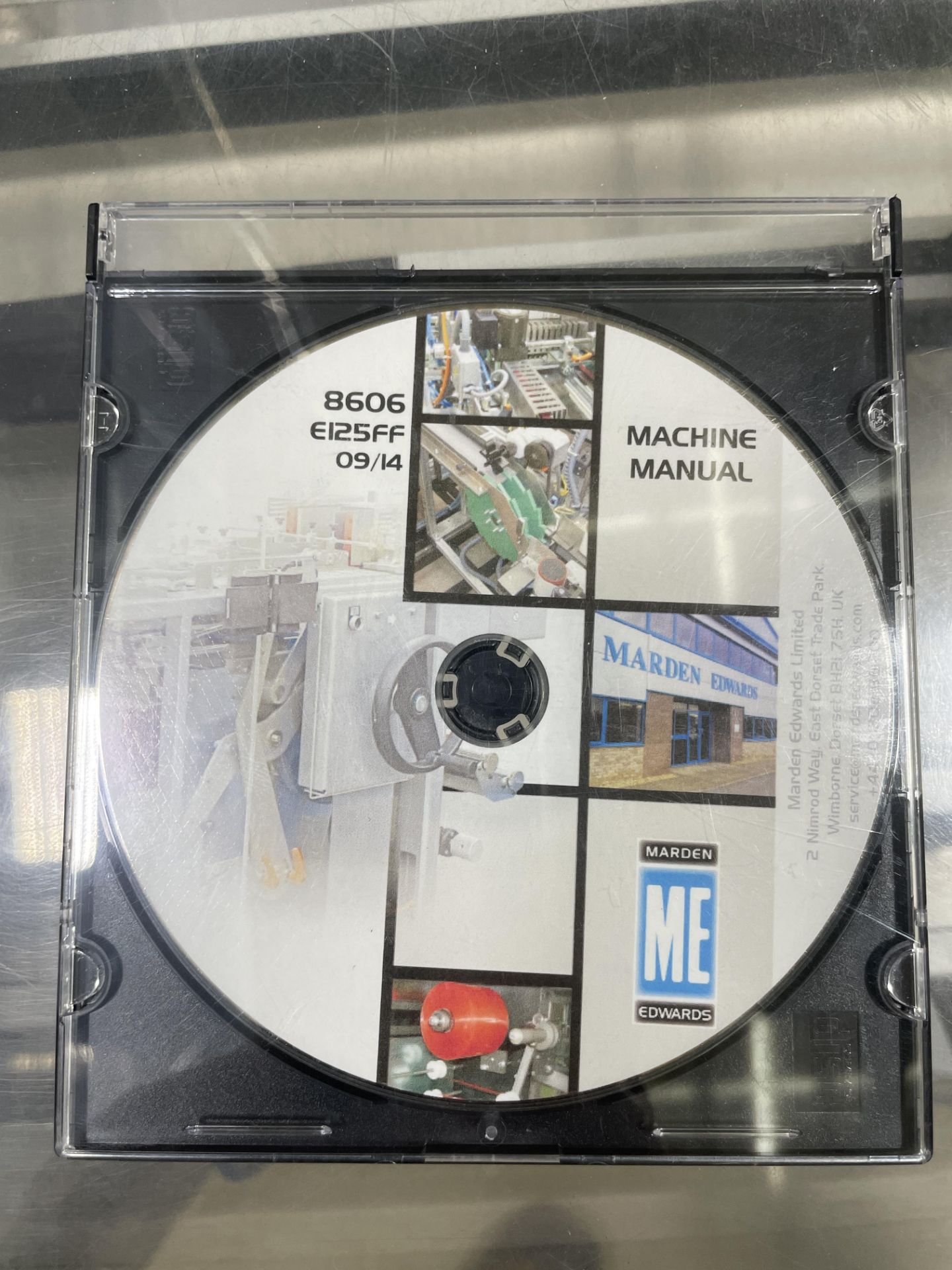 Marden Edwards E125 FF Over wrapping machine. YOM 2014. Sn 8606. - Image 16 of 16