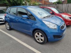 2012 BLUE KIA VENGA 2 ECODYNAMICS