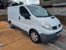 2012 WHITE RENAULT TRAFIC SL27 DCI