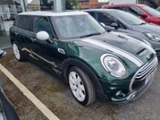 2016 GREEN MINI CLUBMAN COOPER S ALL4