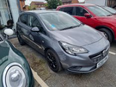 2019 GREY VAUXHALL CORSA GRIFFIN S/S