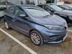 2020 GREY RENAULT ZOE I ICONIC ZE 50