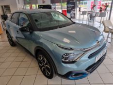 2021 BLUE CITROEN E-C4 SHINE +