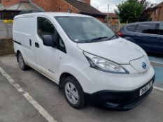 2016 WHITE NISSAN E-NV200 TEKNA RAPID