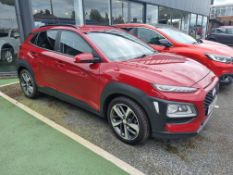 2020 RED HYUNDAI KONA PLAY T-GDI
